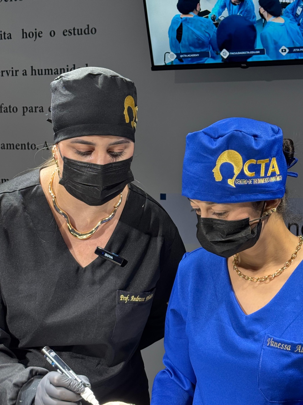 Demonstração prática no CTA